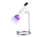 Lampe UV Nailpop avec support, mini lampe de séchage portable rechargeable pour vernis semi-permanent et gel. Séchage rapide.