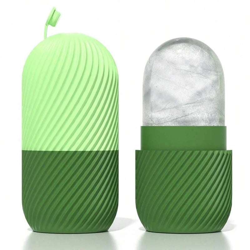 Silicone Ice Face Roller Mold Reusable Massage Skin Beauty Face Roller Reduce Puffiness Remove Dark Circles Skin Care Tools