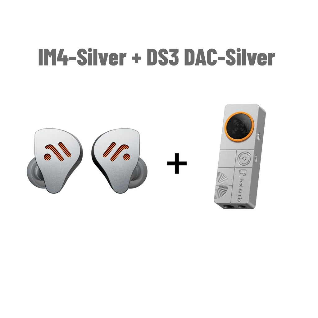 Amplificateur casque Hi-Fi portable Fosi Audio DS3 DAC avec dongle DAC XMOS XU316 DSD512 et sortie jack symétrique 4,4 mm/3,5 mm.