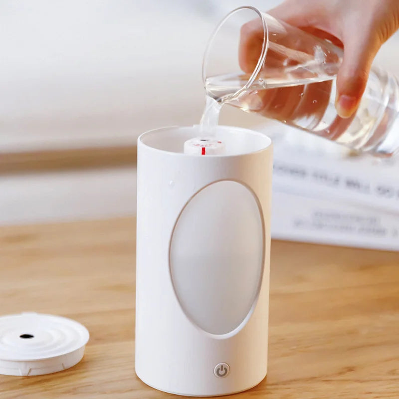 Diffuseur d'arômes portable 600 ml - Humidificateur sans fil avec lumières LED