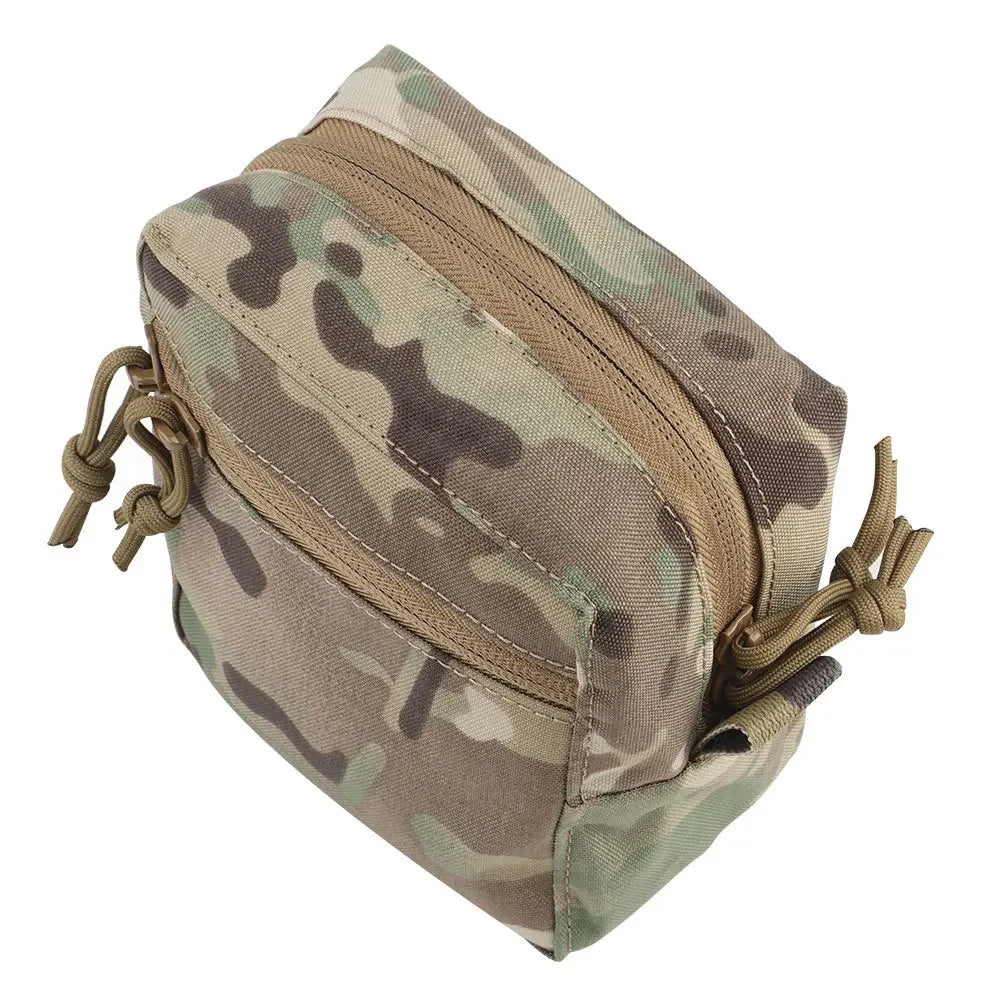 Gilet tactique MOLLE GP petit modèle, plaque pectorale, ceinture, sac polyvalent pour équipement airsoft, sac banane