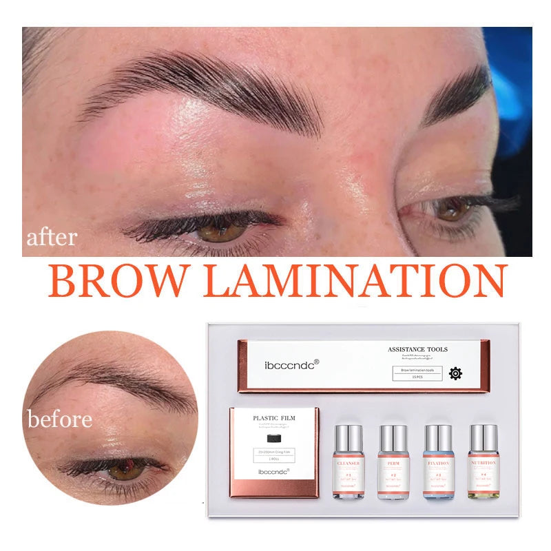 Professional Brow Lamination Kit - At-Home Eyebrow Lift & Perming Set